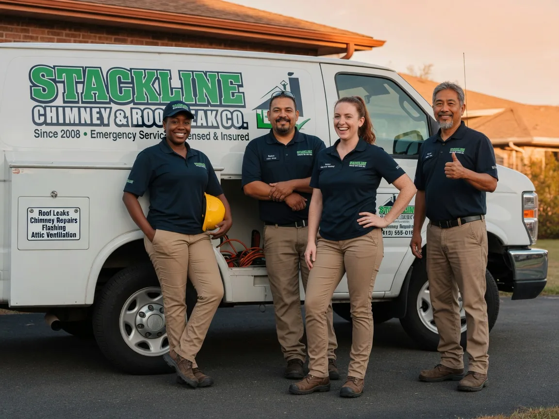 Chimney flashing repair company in Meridianville, AL